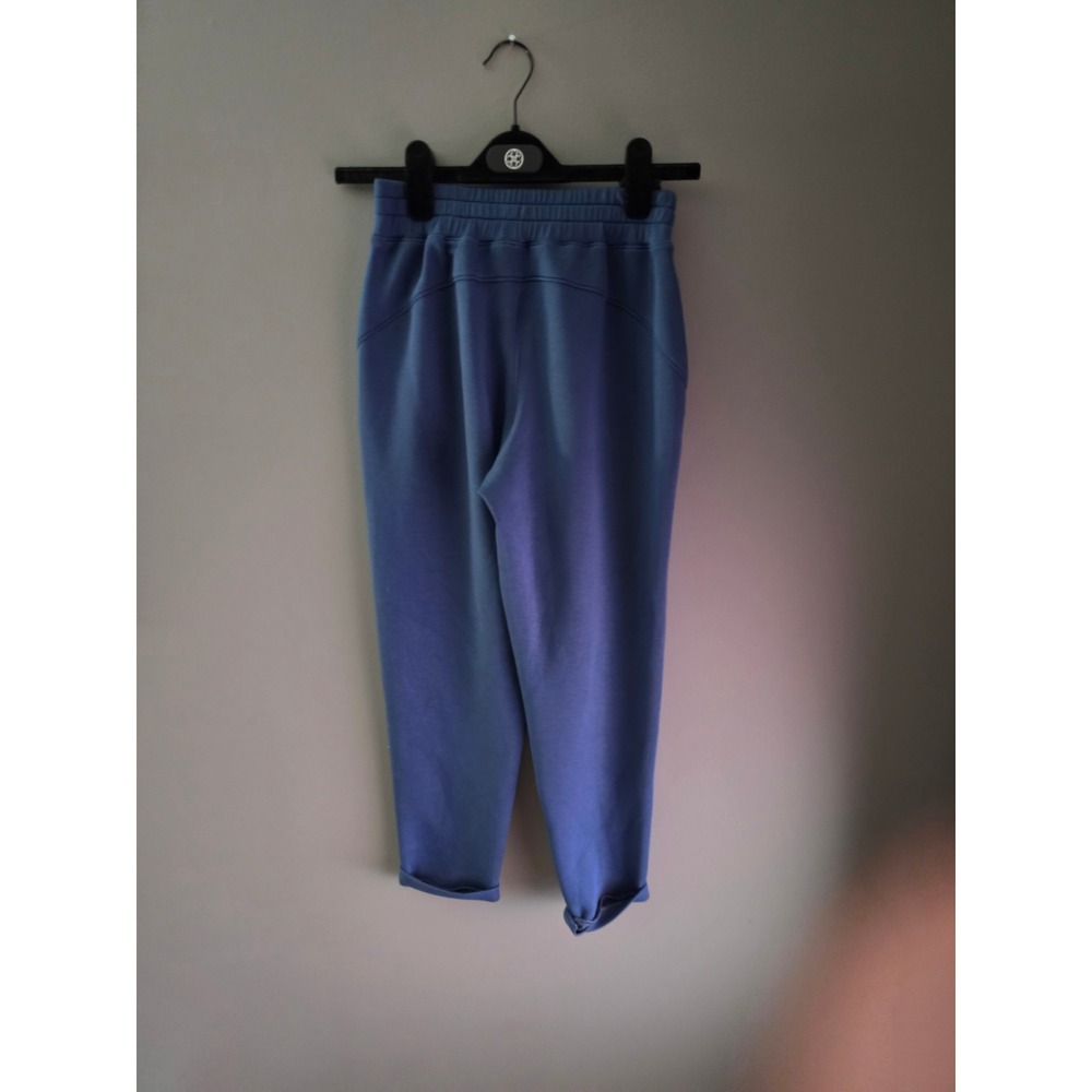 Spanx AirEssentials Tapered Pants Blue Drawstring Joggers XS - Picture 2 of 4